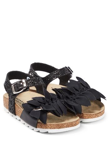 Sandalen mit Glitter