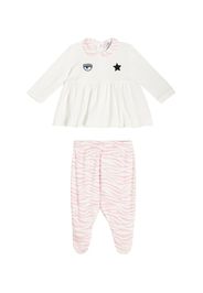 X Chiara Ferragni Baby Set aus Top und Hose