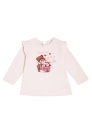 Baby Longsleeve aus Baumwoll-Jersey