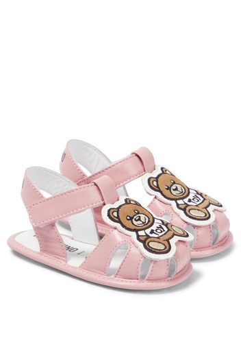 Baby Sandalen Teddy Bear aus Leder