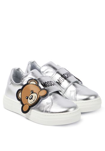 Sneakers Teddy Bear aus Leder