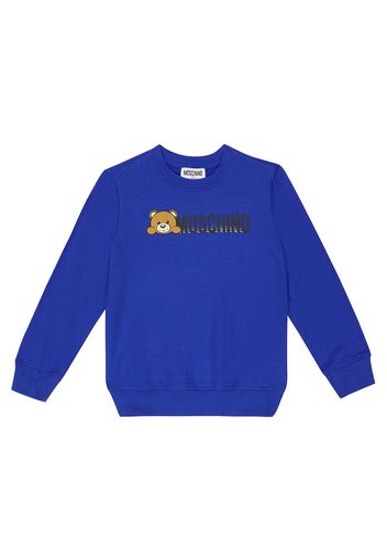 Bedrucktes Sweatshirt aus Baumwolle