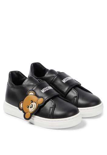 Sneakers Teddy Bear aus Leder