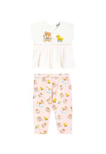 Baby Set aus T-Shirt und Leggings aus Jersey