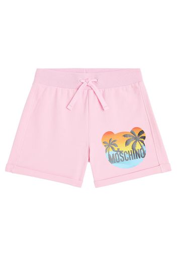 Bedruckte Shorts aus Jersey