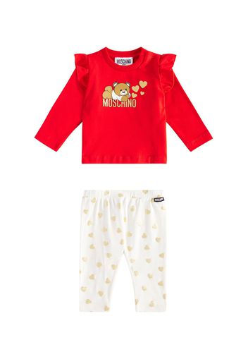 Baby Set aus Top und Hose aus Jersey