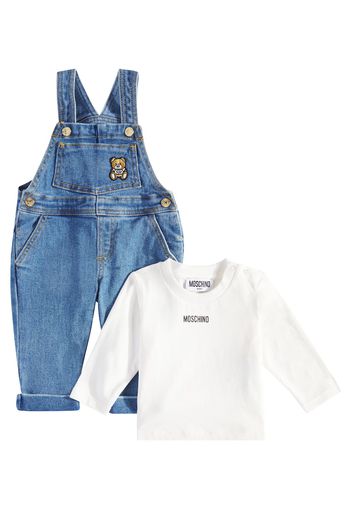 Baby Set aus Longsleeve und Latzhose