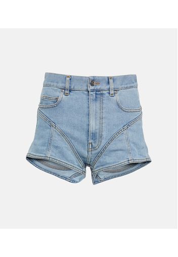 High-Rise Jeansshorts