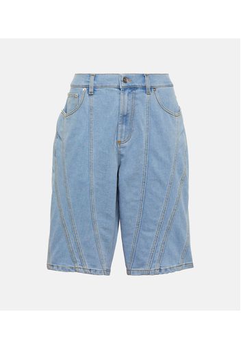 Weite Jeansshorts Spiral