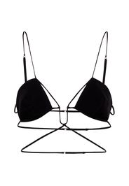 Bralette aus Gabardine