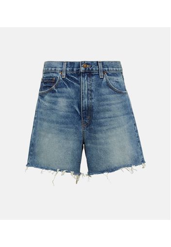 Low-Rise Shorts Yoann aus Baumwoll-Denim