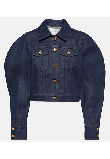 Cropped-Jeansjacke