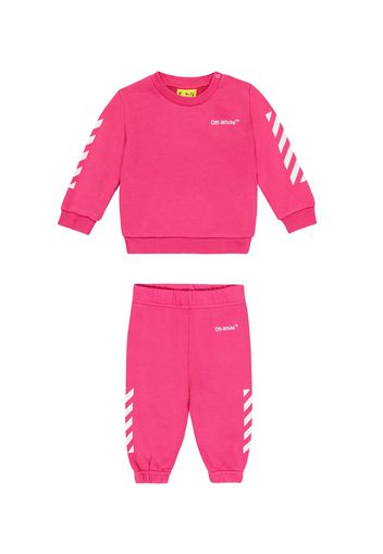 Baby Set Helvetica aus Sweatshirt und Jogginghose