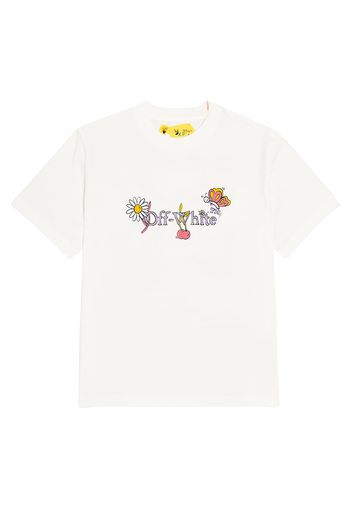 T-Shirt Funny Flowers aus Baumwolle