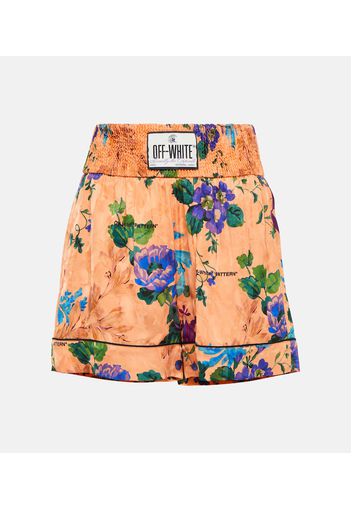 Pyjama-Shorts aus Jacquard