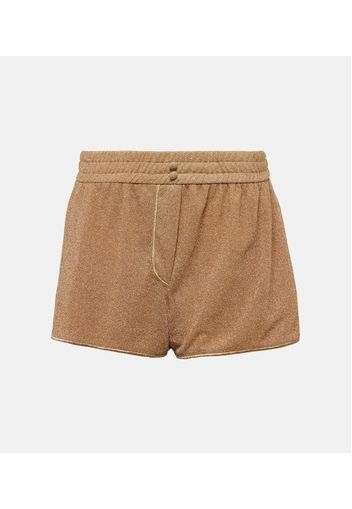 Oséree Shorts Lumière aus Lamé