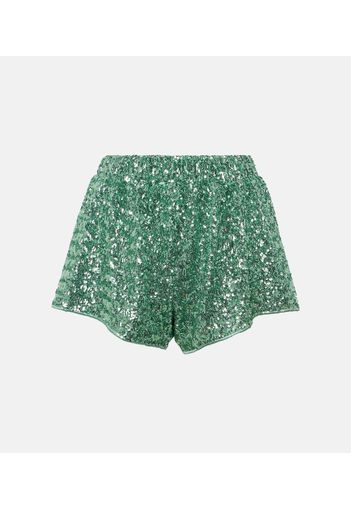 Oséree Shorts mit Pailletten