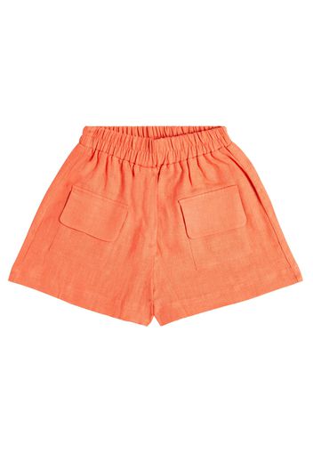 Shorts aus Leinen