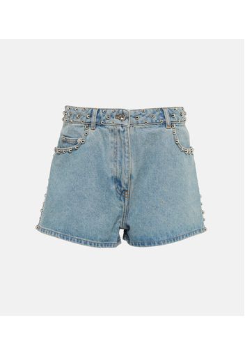 High-Rise Jeansshorts