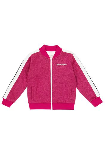 Trainingsjacke aus Lamé