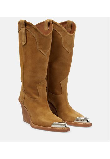 Westernstiefel Dakota aus Veloursleder