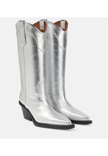 Westernstiefel Dakota aus Metallic-Leder