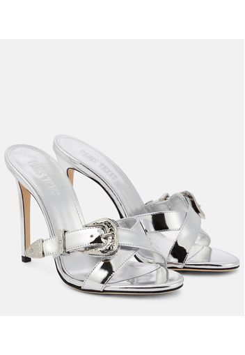 Sandalen Regina 105 aus Metallic-Leder