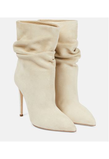 Ankle Boots aus Veloursleder