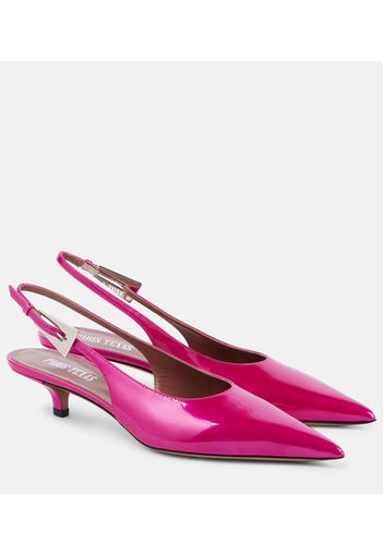 Slingback-Pumps Jessica aus Lackleder