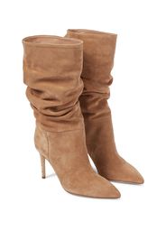 Stiefel aus Veloursleder