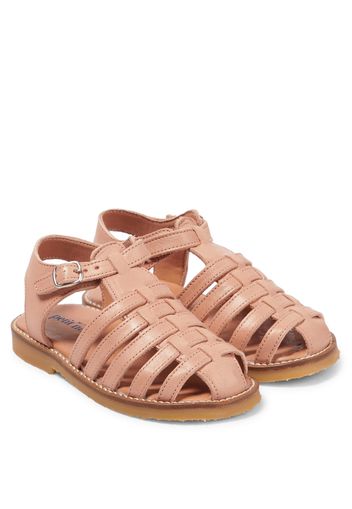 Sandalen aus Leder