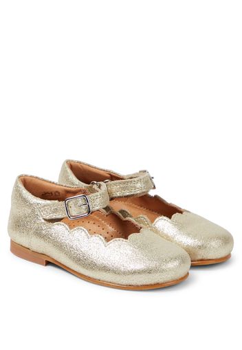 Ballerinas Mary Jane aus Leder