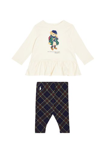 Baby Set Polo Bear aus Top und Leggings