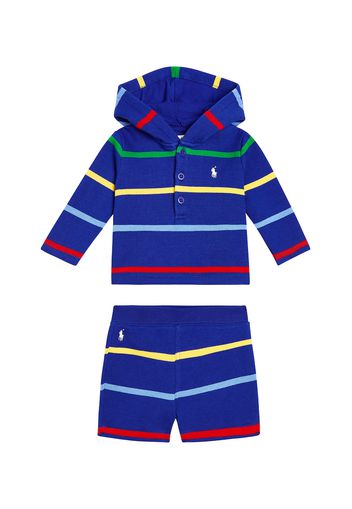 Baby Set aus Hoodie und Shorts