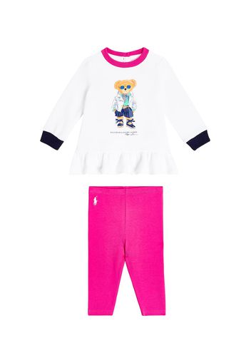 Baby Set Polo Bear aus Top und Leggings