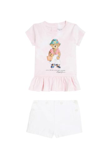 Baby Set Polo Bear aus T-Shirt und Shorts