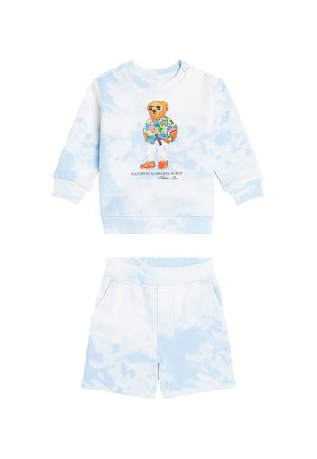 Baby Set Polo Bear aus Sweatshirt und Shorts