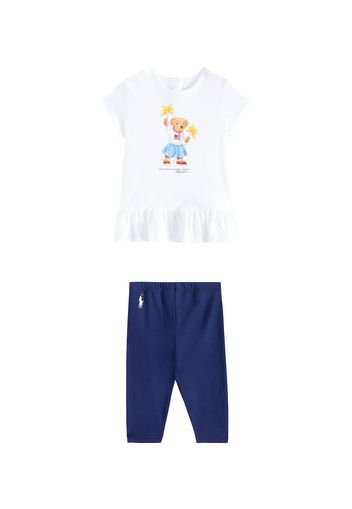 Baby Set aus T-Shirt und Hose aus Baumwolle