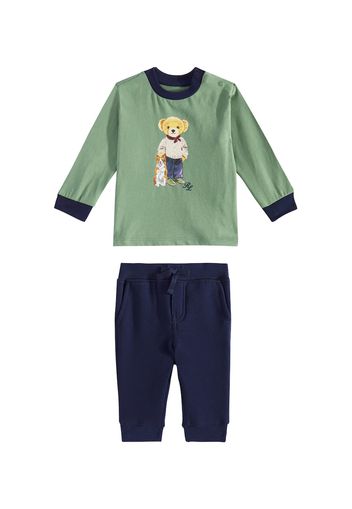 Baby Set Polo Bear aus Sweatshirt und Jogginghose