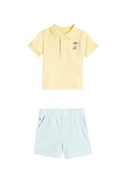 Baby Set aus Polohemd und Shorts