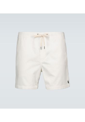 Shorts aus Baumwollcord