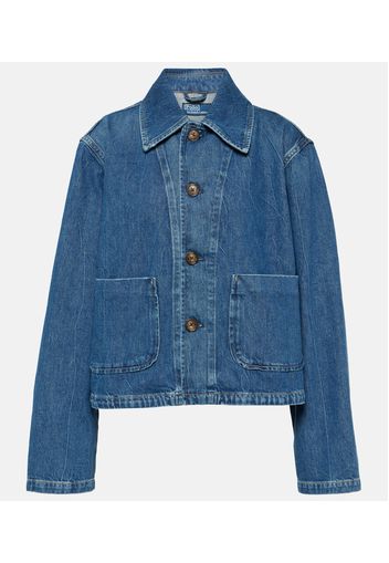 Cropped-Jeansjacke