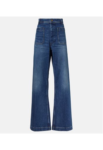 High-Rise Flared Jeans