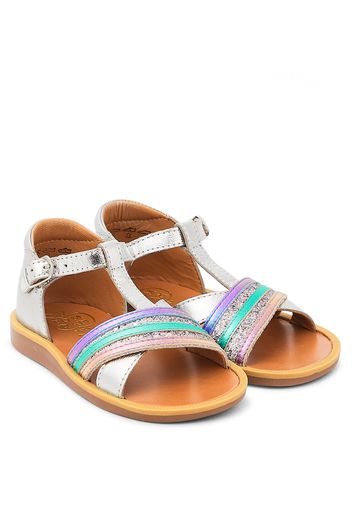 Sandalen Poppy Lili aus Leder