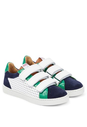 Sneakers TopÂ LoÂ EasyÂ Clay aus Leder