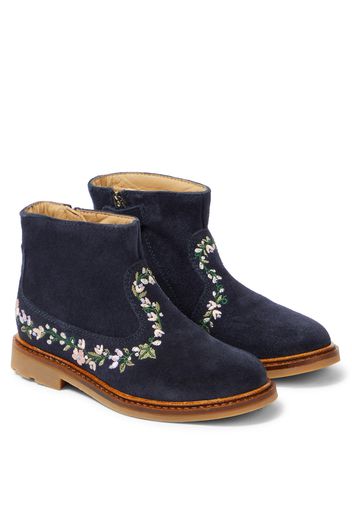 Ankle Boots Sister Brodi aus Veloursleder