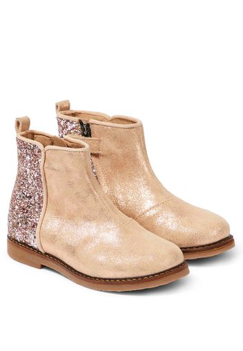 Ankle Boots Trip Back aus Veloursleder