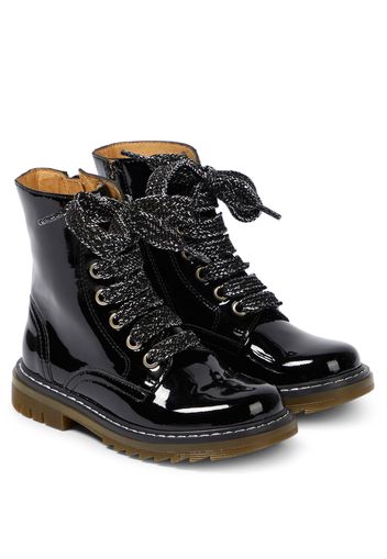 Schnürstiefel Sid Ranger aus Lackleder