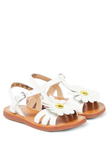 Sandalen Plagette Big Flo aus Leder