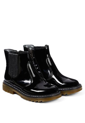 Chelsea Boots Sid Jodzip aus Lackleder